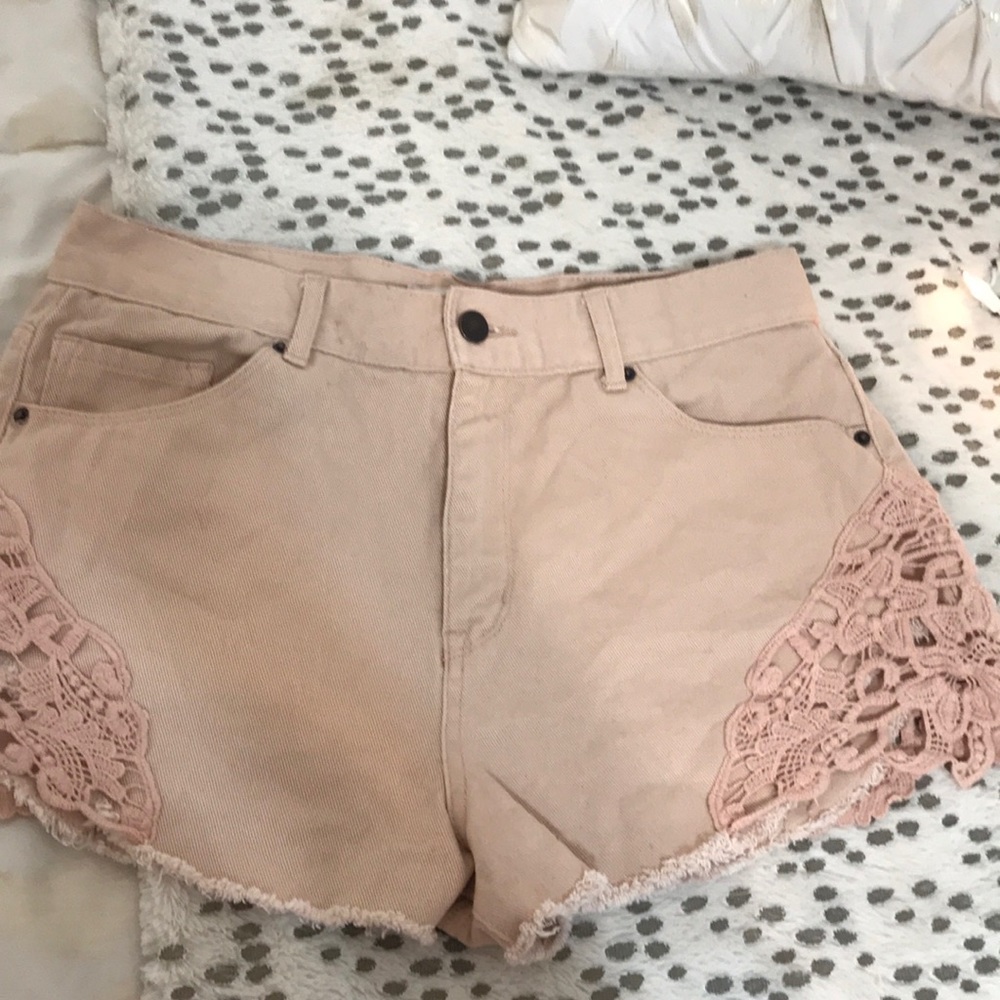 High waisted shorts